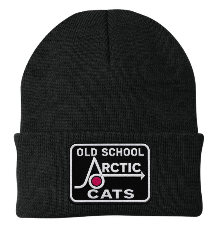 Flying A Black Beanie