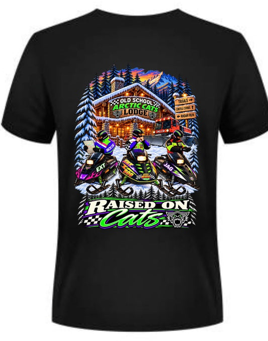 YOUTH Raised On Cats T-Shirt